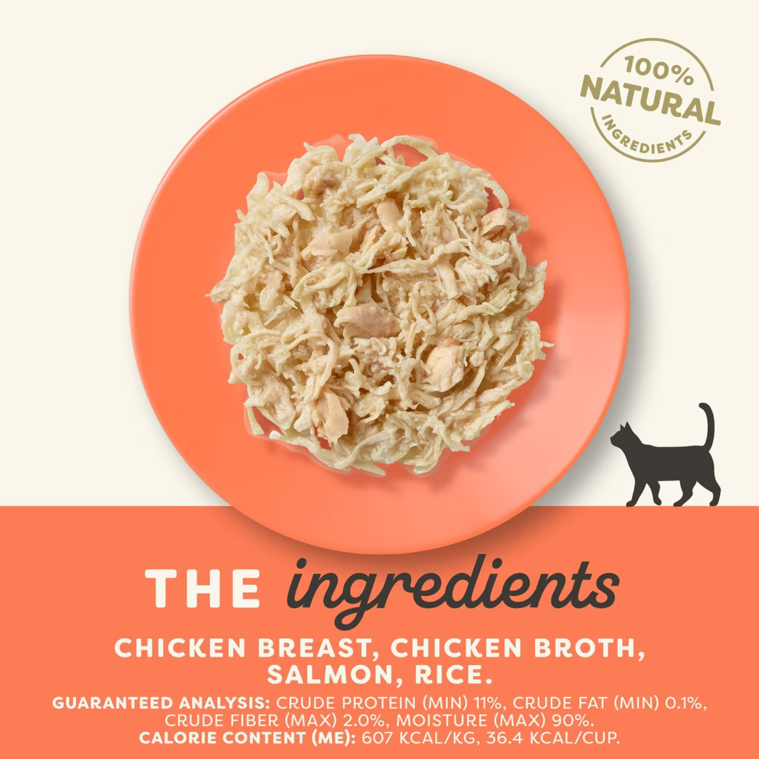 Applaws Cat Grain Free Chicken Breast with Salmon in Broth Peel Top Dish Canned Cat Food, 2.12-oz