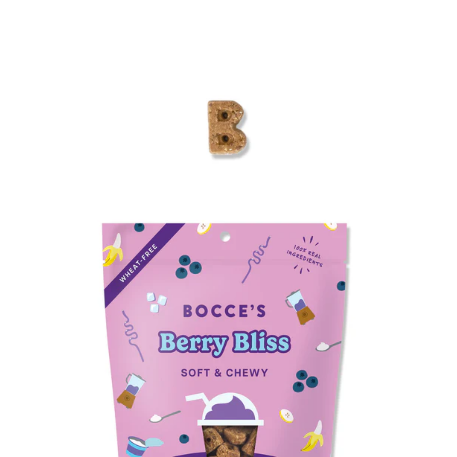 Bocce's Bakery Berry Bliss Soft & Chewy Treats 6 oz