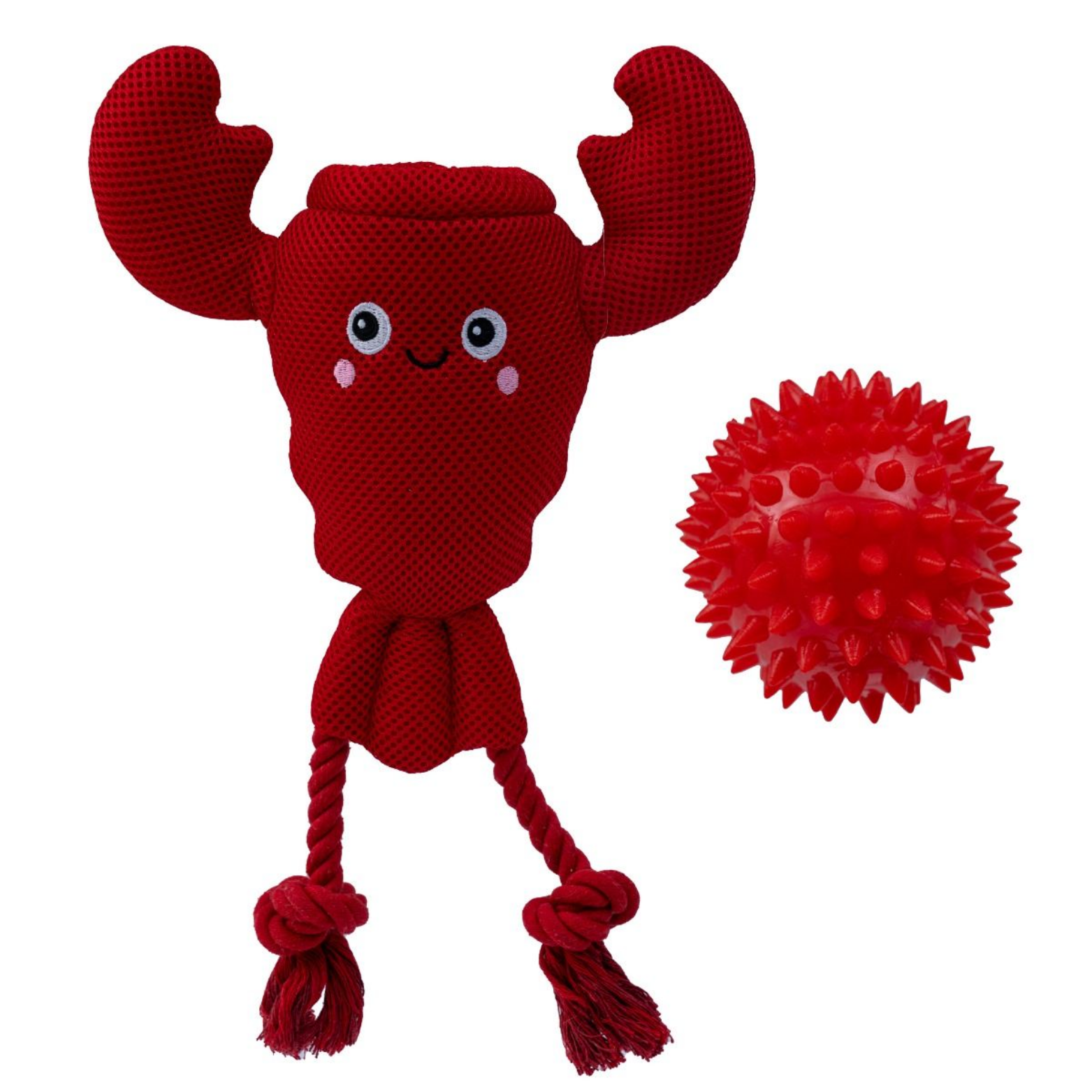 Territory Dog 2-in-1 Toy Lobster - 10 inches