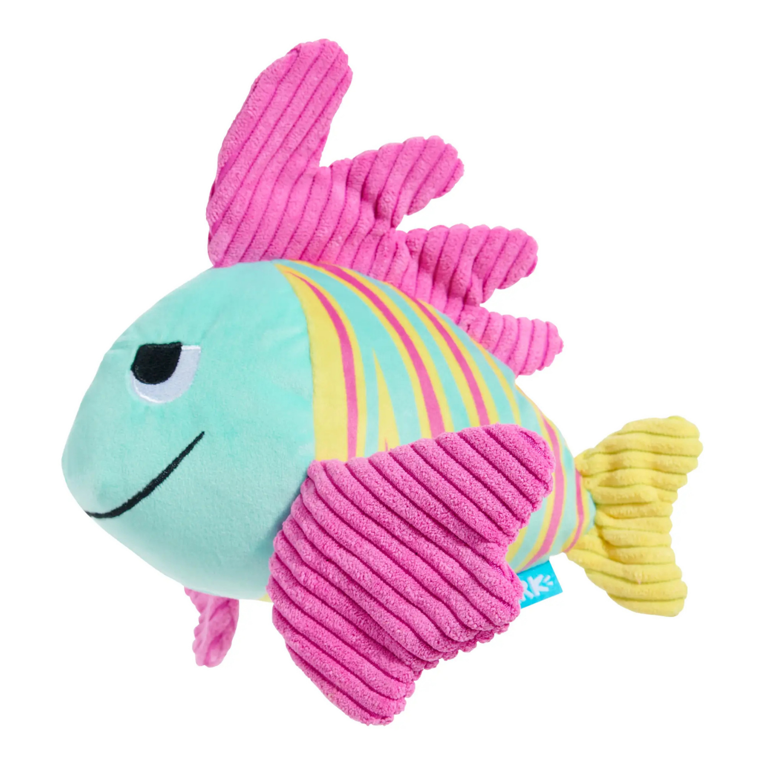 BARK Lion Fish Larry Thrasher Squeaky Plush Dog Toy