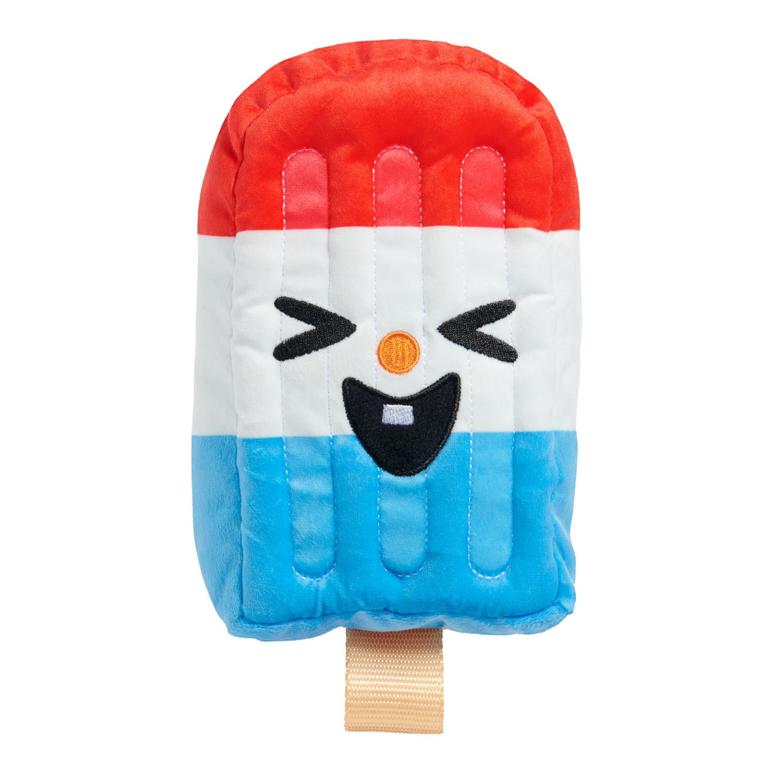 BARK Rocket Droolsicle Fourth of July Squeaky Plush Dog Toy