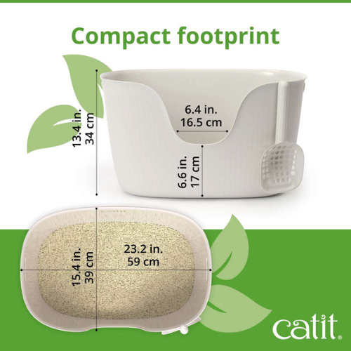 Catit Loo Cat Litter Box with Scoop