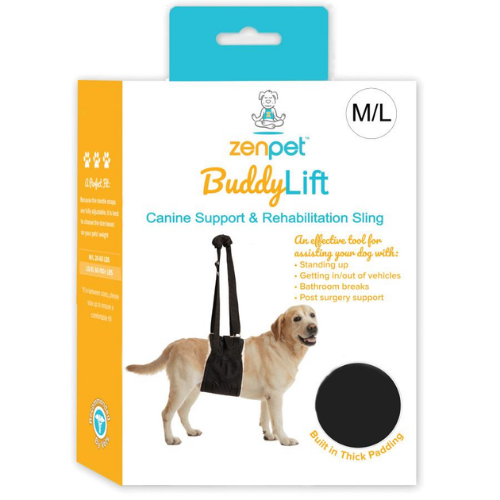 ZenPet Buddy Lift Canine Support & Rehabilitation Sling for Dogs