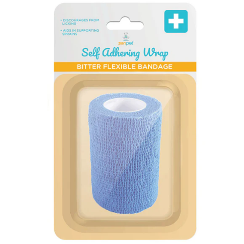 ZenPet Self Adhering Wrap Bitter Flexible Bandage for Dogs