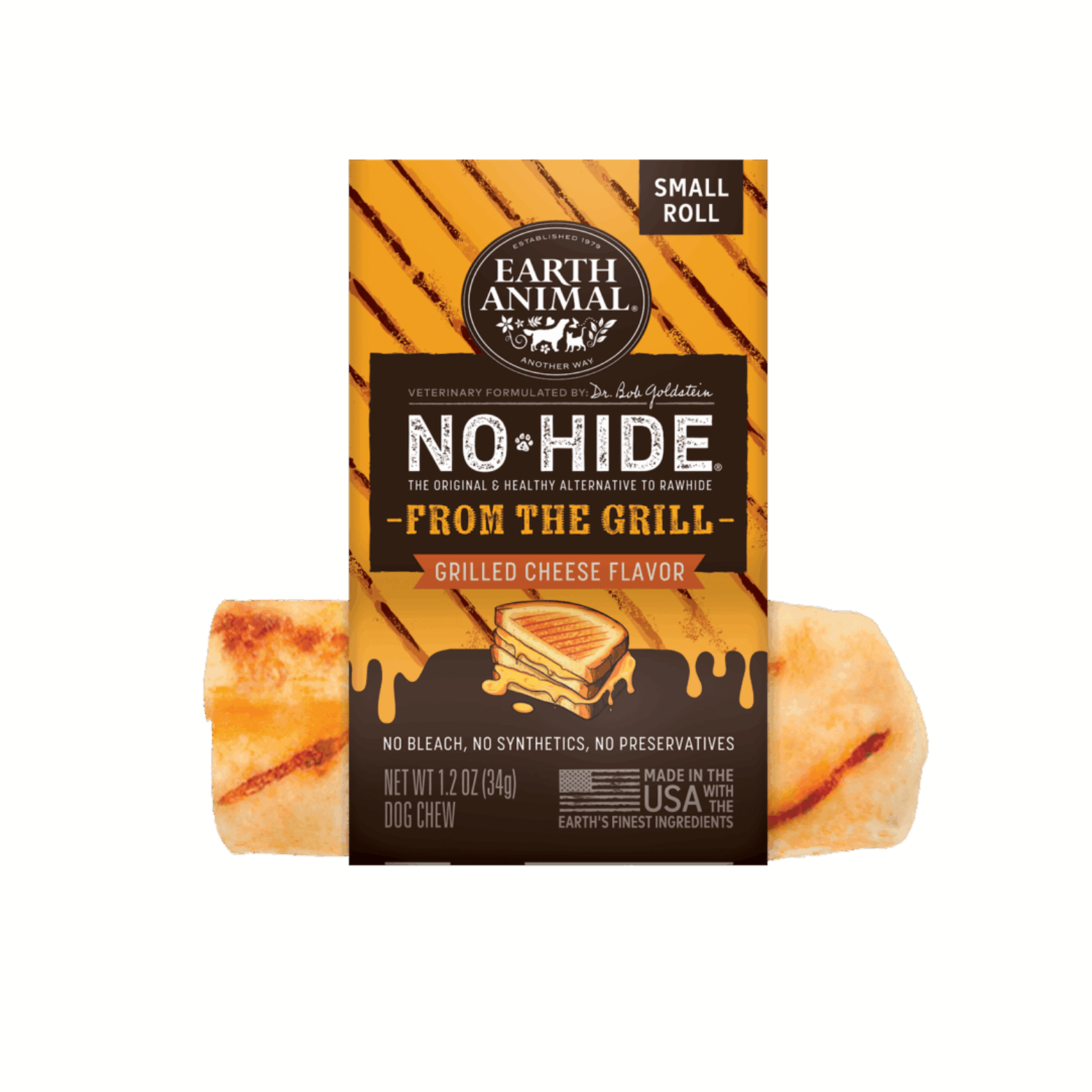 Earth Animal No-Hide Grilled Cheese Chew Bulk