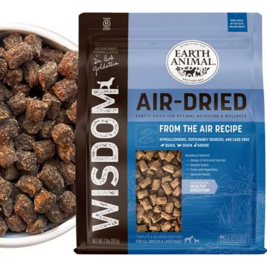 Earth Animal Wisdom Air-Dried From the Air Recipe for Dogs