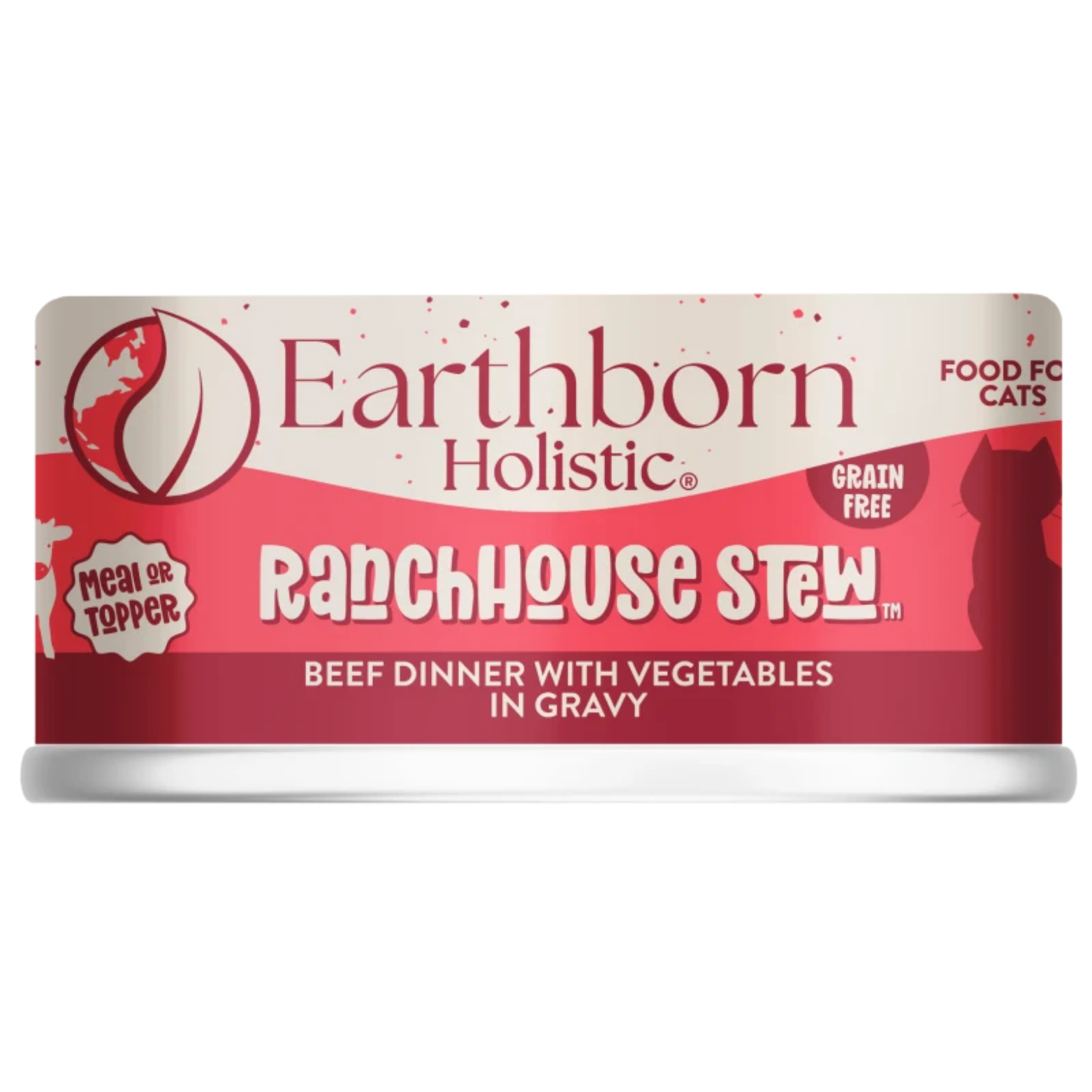 Earthborn Holistic RanchHouse Stew Grain-Free Natural Canned Cat & Kitten Food