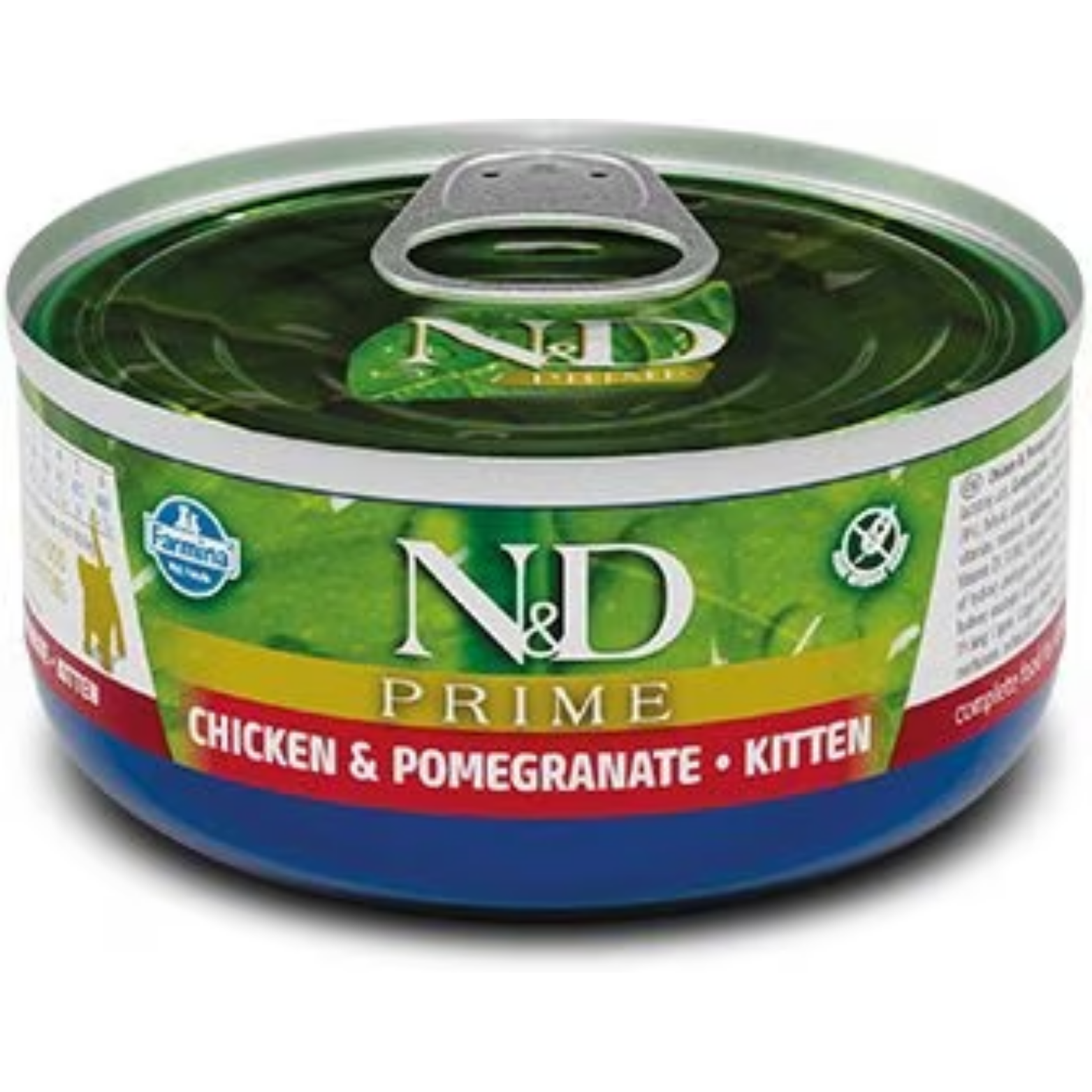Farmina N&D Prime Kitten Grain-Free Chicken & Pomegranate Formula Canned Cat Food, 2.5-oz