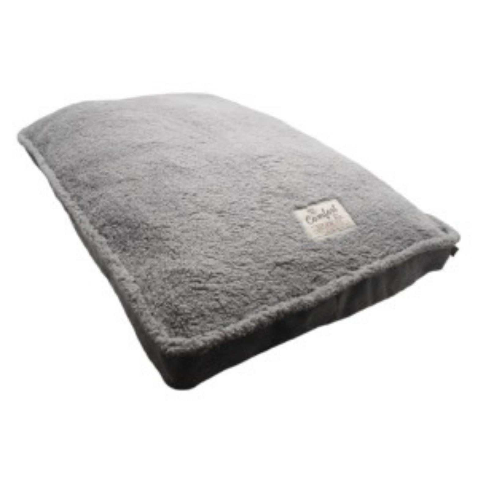 Happy Tails Aspen Retreat Gusset Bed Smoky Gray 40x24x23