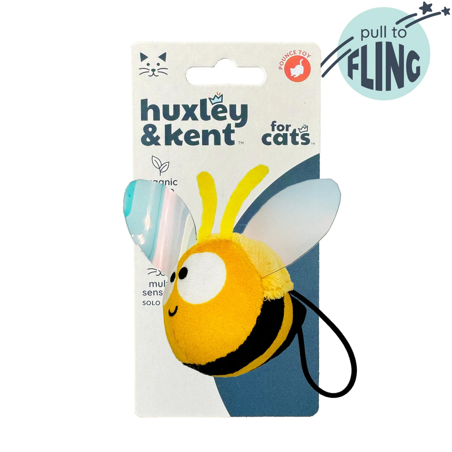 Huxley & Kent Bumble Bee Flinger Cat Toy