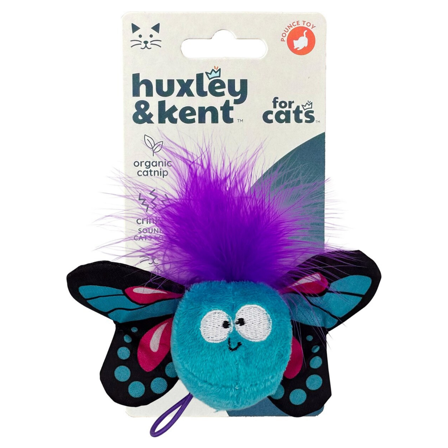 Huxley & Kent Butterfly Flinger Catnip Cat Toy