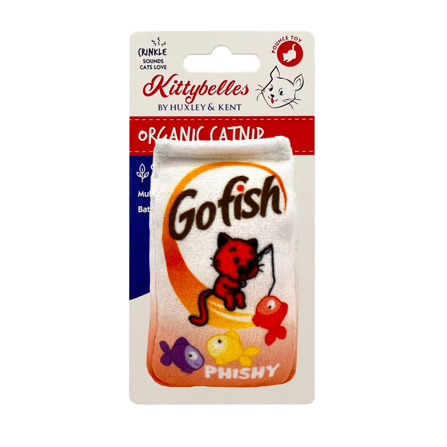 Huxley & Kent Go Fish Phishy Cat Toy