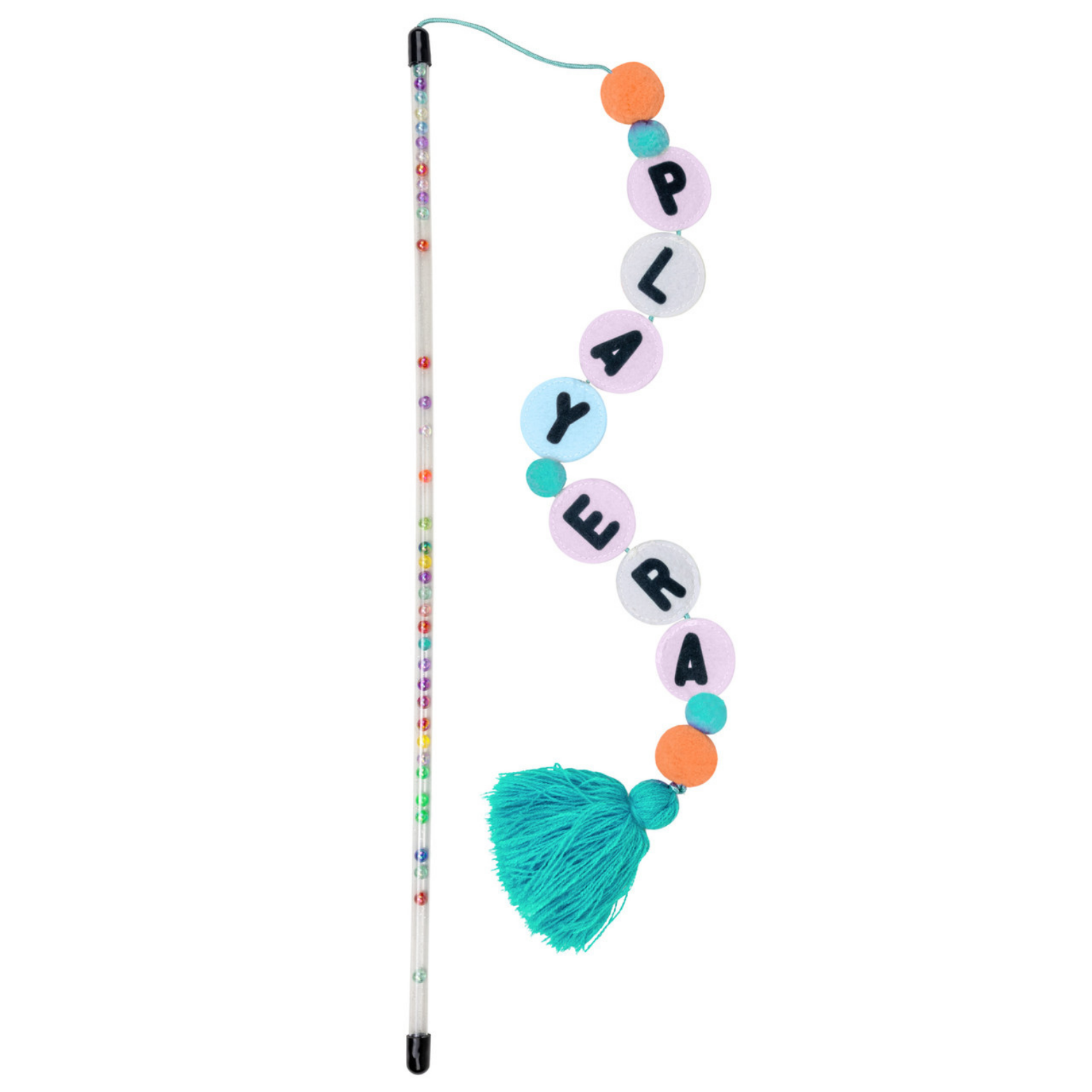 KONG Friendship Teaser Cat Toy with Catnip, Multicolor