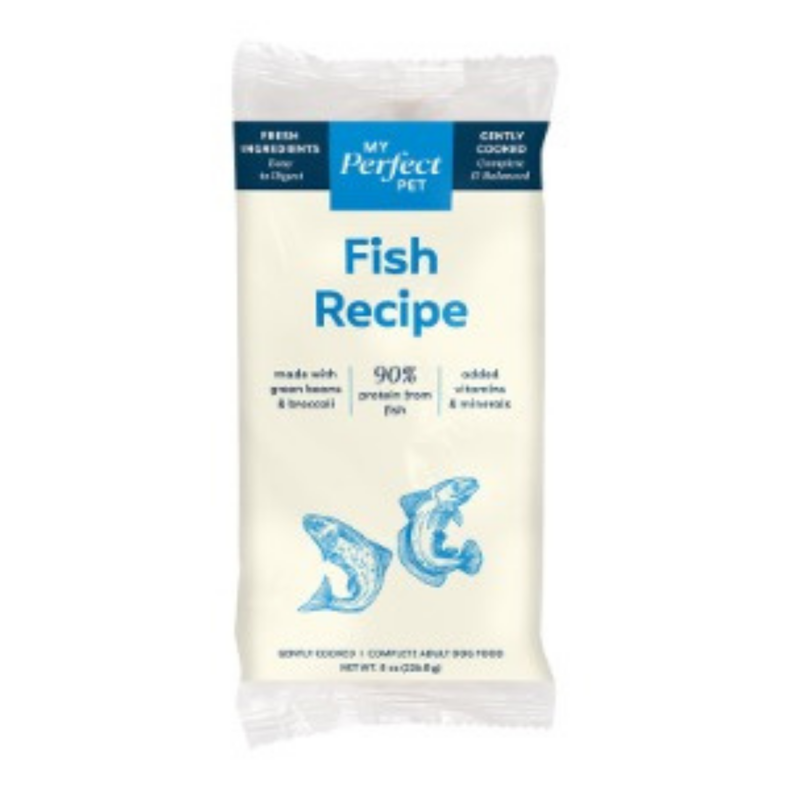 My Perfect Pet Farrah's Blend Wild Caught Fish Frozen Grain-Free Gently Cooked Adult Dog Food 8oz