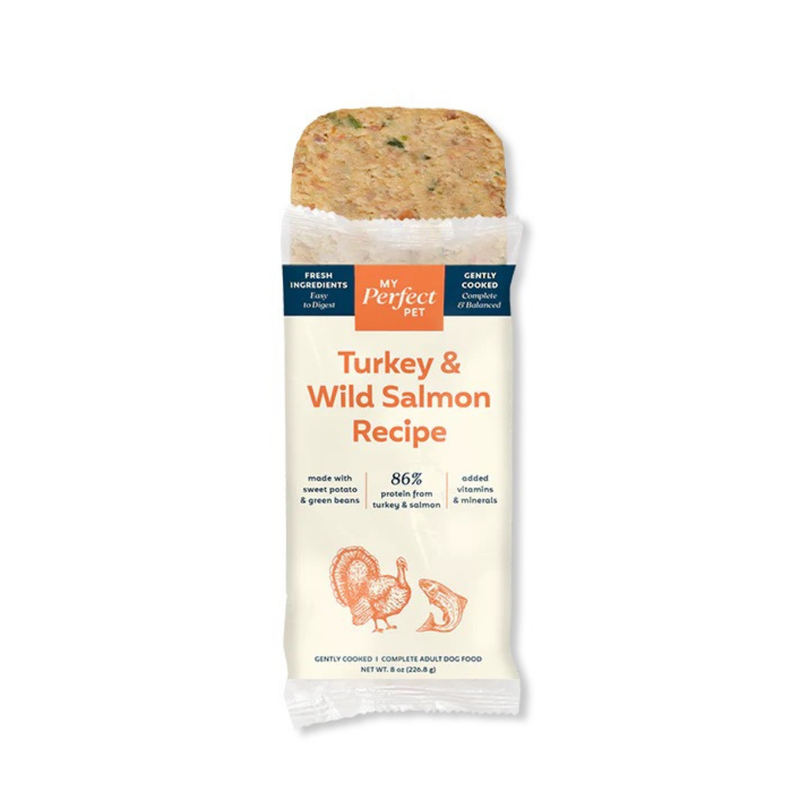 My Perfect Pet Hunter's Turkey & Salmon Blend Gently Cooked Dog Food 8oz