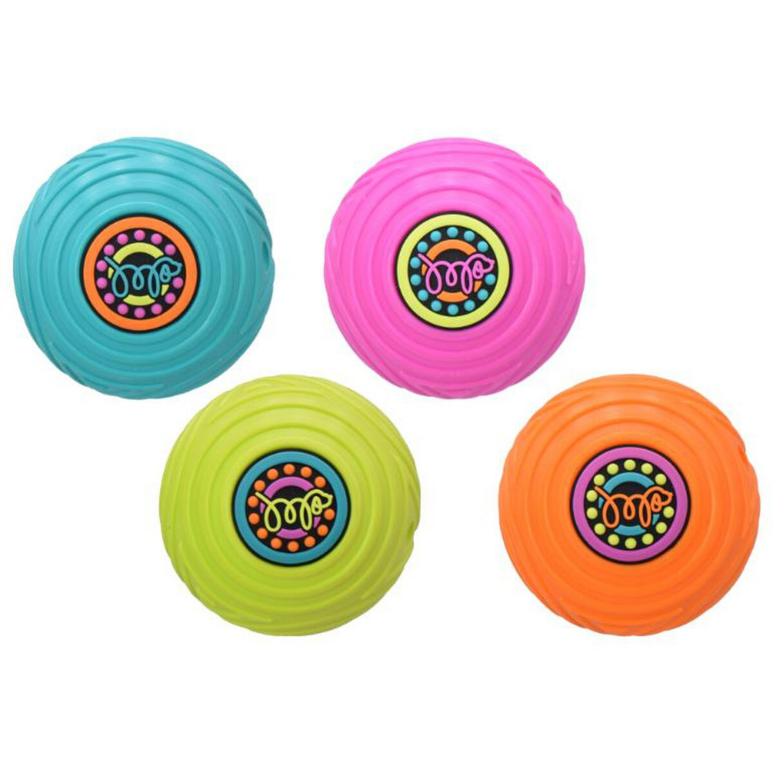Multipet TPR Ball 3.5" Dog Toy Assorted Colors
