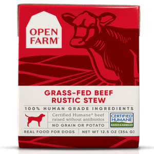 Open Farm Grain Free Beef Rustic Stew Dog Food 12.5 oz - Mutts & Co.