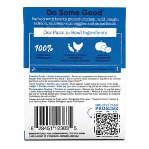 Open Farm Grain-Free Rustic Stew Wild Chicken & Salmon Wet Dog Food 12.5 oz.