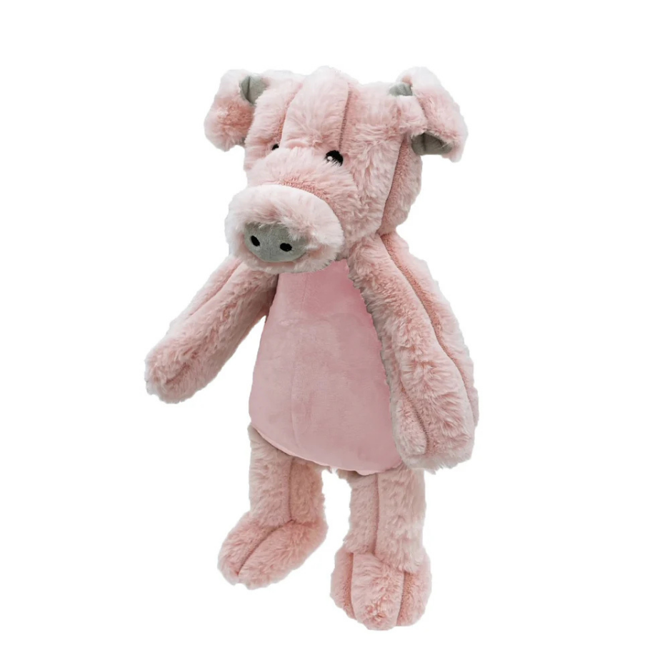 Petlou Farm Friends Pig Dog Toy, 16"