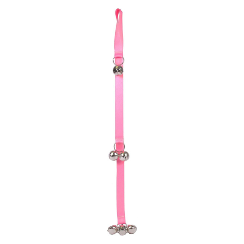 Poochie Pets PoochieBells® Dog Doorbells Classic Solid Pink