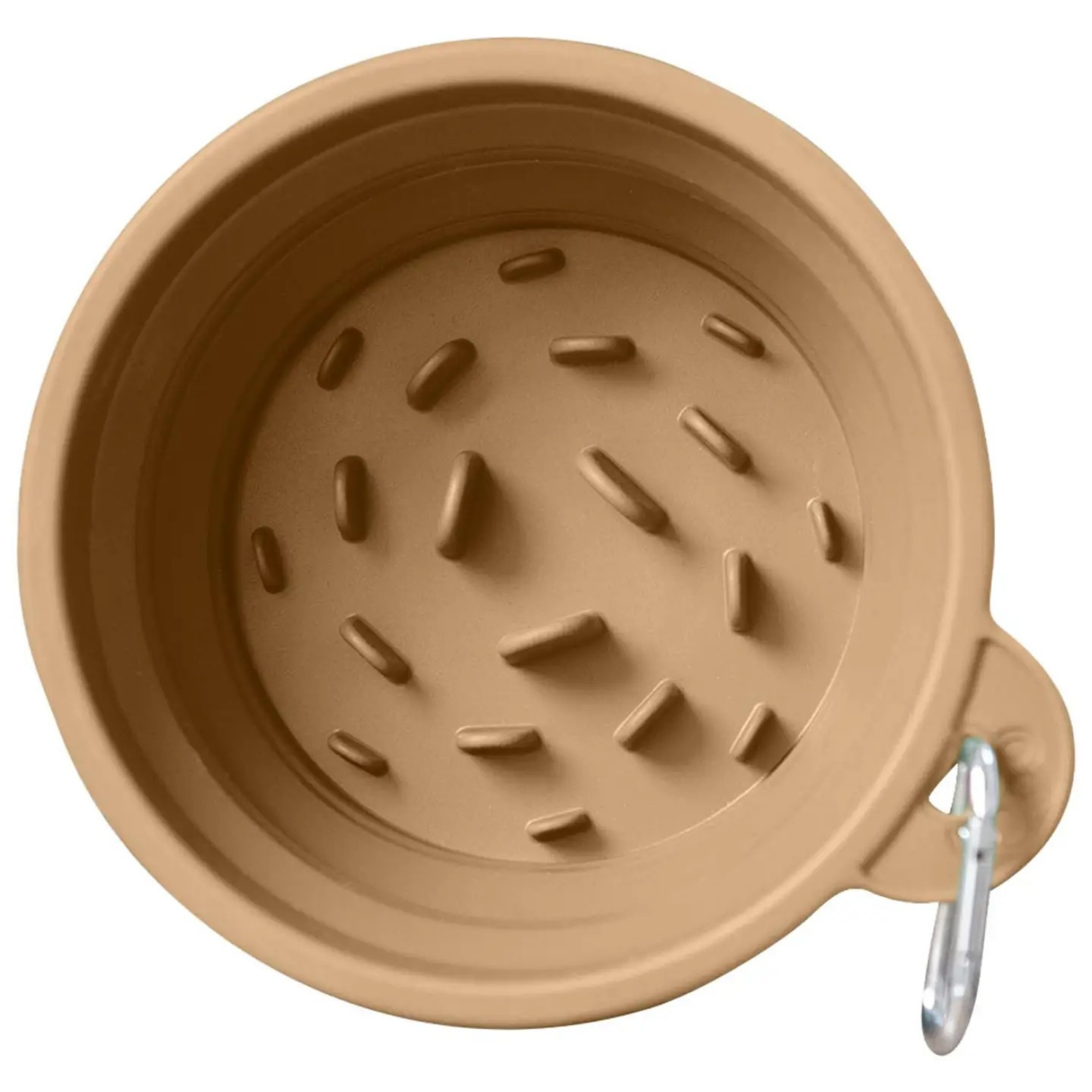 Puppington Collapsible Silicone Dog Slow Feeder Bowl