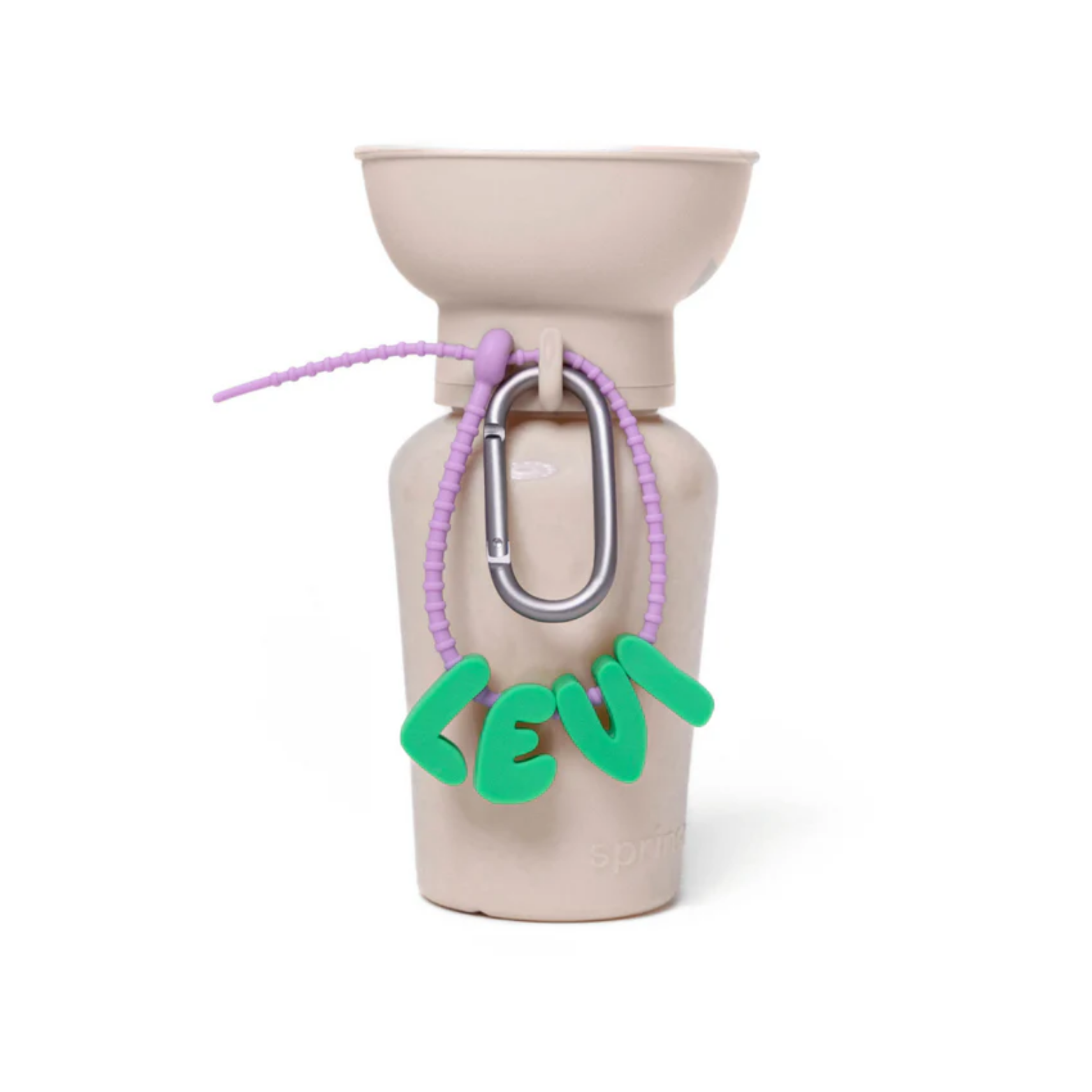 Springland Pets Dog Charm Bottle Straps Lilac