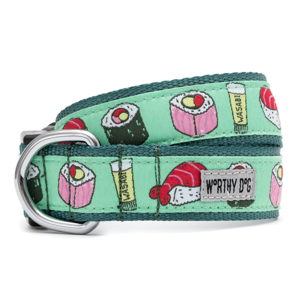 The Worthy Dog Sushi Dog Collar