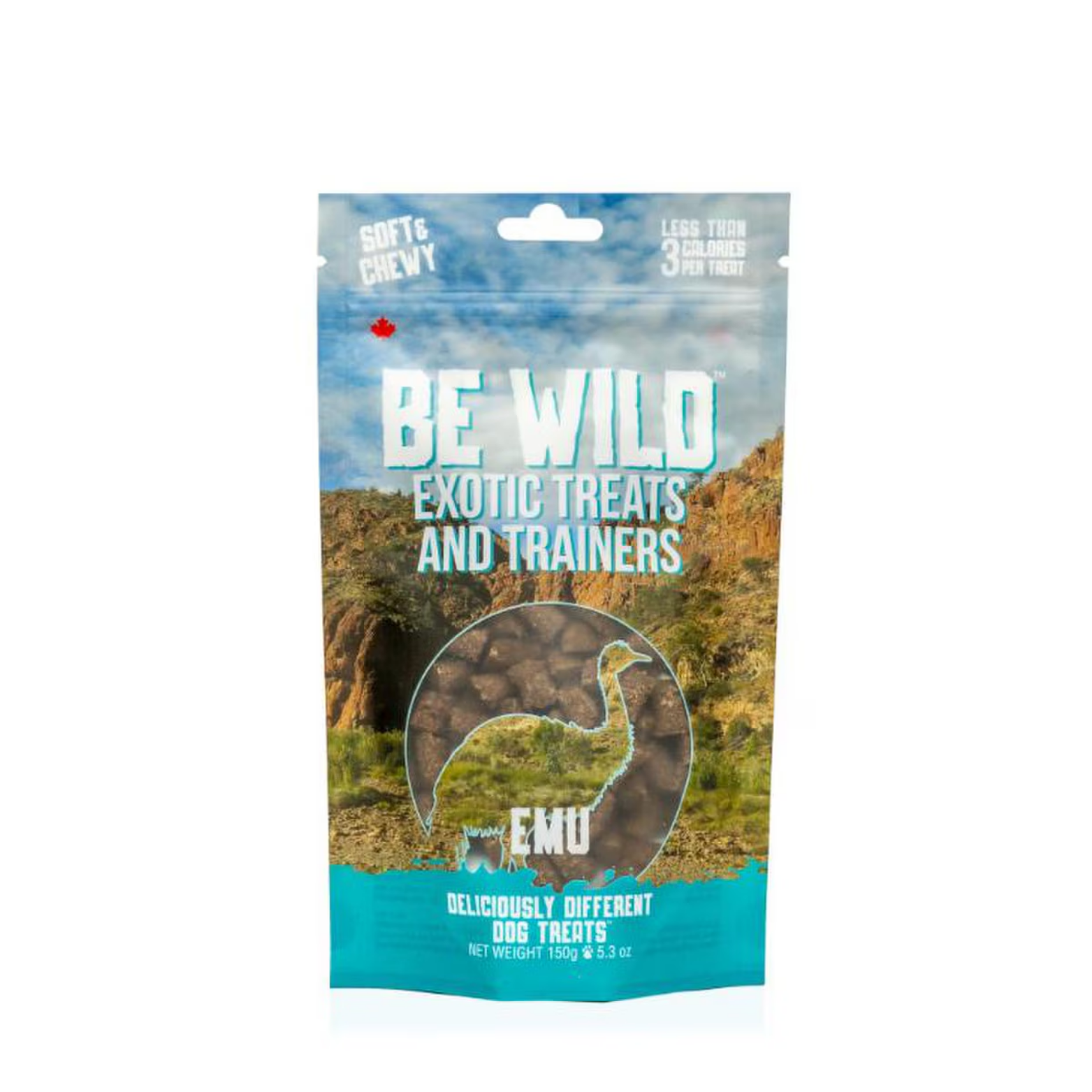 This & That Be Wild Exotic Treats & Trainers Emu Dog Treats 5.3oz