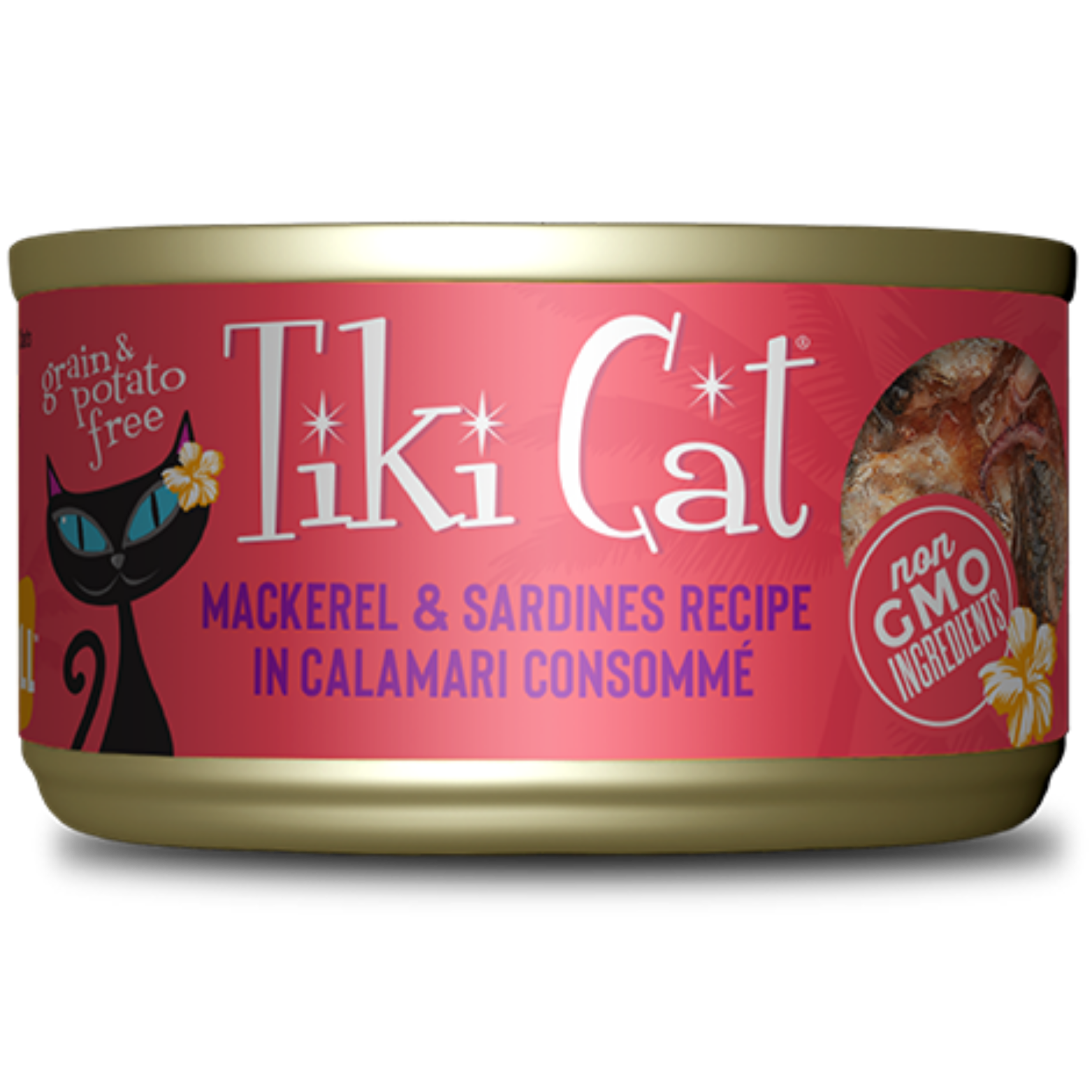 Tiki Cat Grill Mackerel & Sardines Recipe Canned Cat Food