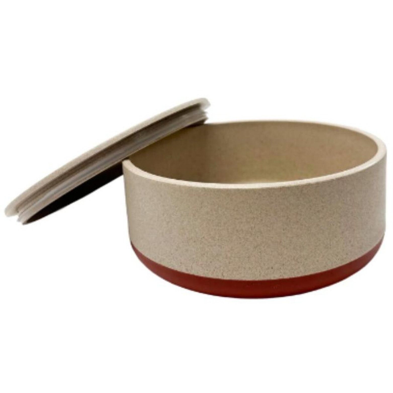 Palz & Co EcoBowl Sandstone Beige Cinnamon Dog Bowl