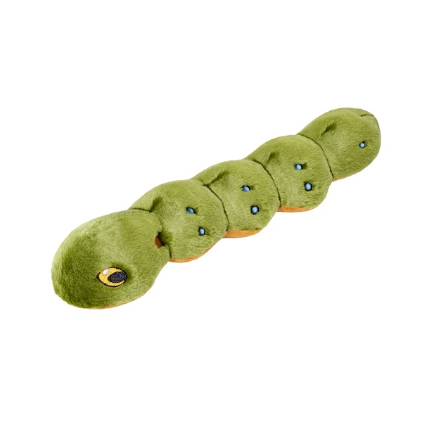 Fluff & Tuff Katie the Caterpillar 18" Plush Dog Toy - Mutts & Co.