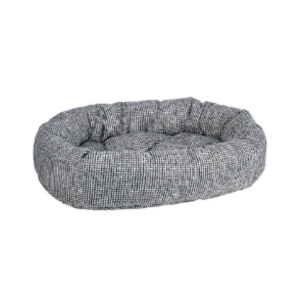 Bowser's Pet Productsダマスク柄 ペット用ベッド Bowsers Donut Dog Bed Microvelvet Lakeside