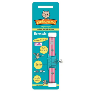 Kittyrama Vet & Cat Expert Approved Cat Collar Bermuda - Mutts & Co.