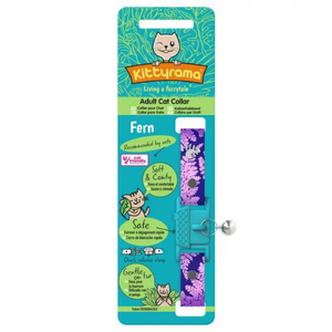 Kittyrama Vet & Cat Expert Approved Cat Collar Fern - Mutts & Co.