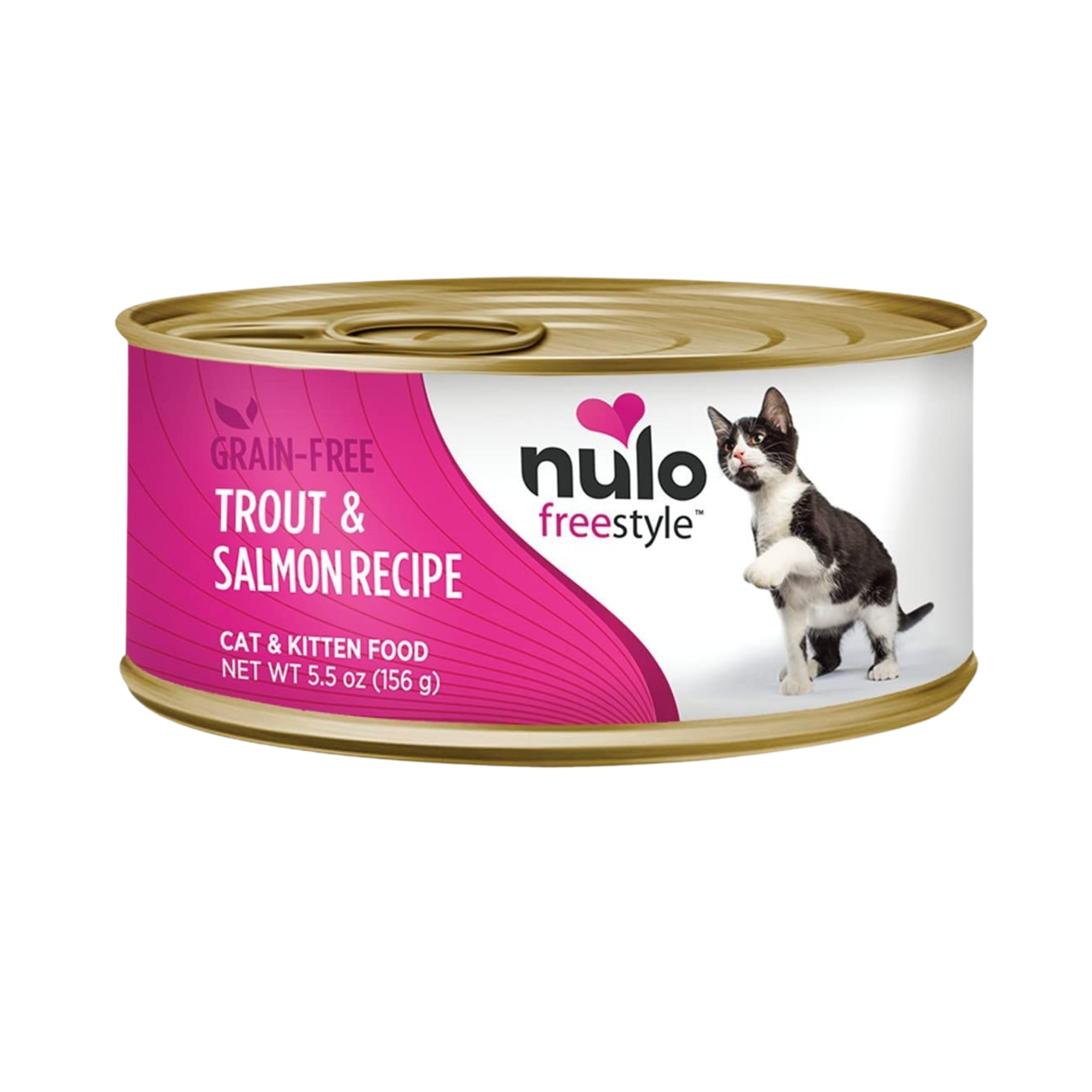 Nulo Freestyle Grain-Free Trout & Salmon Recipe Wet Cat Food, 5.5 oz - Mutts & Co.