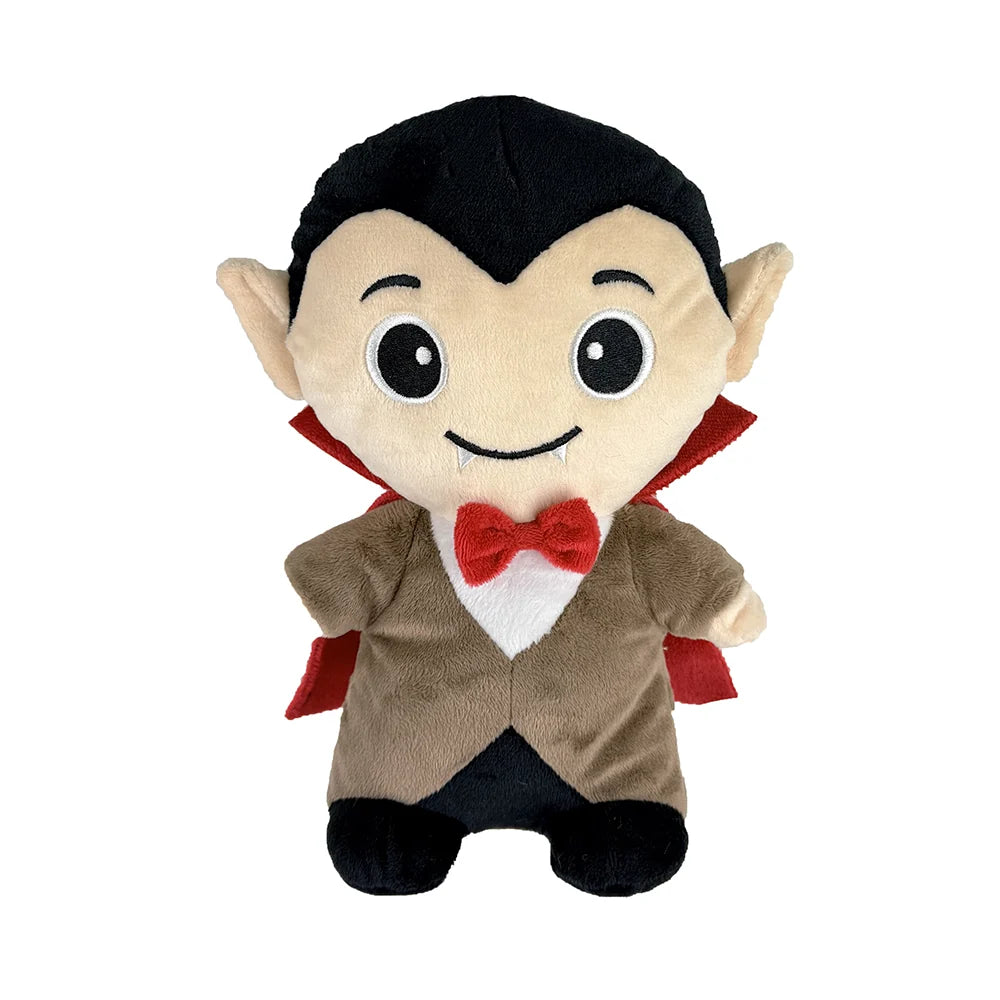 Petlou Spooky Friends Vampire Plush Dog Toy 9"