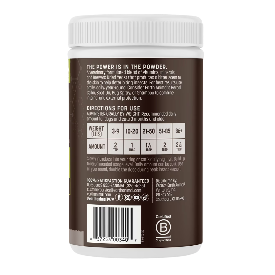Earth Animal Flea and Tick Internal Powder 1lb