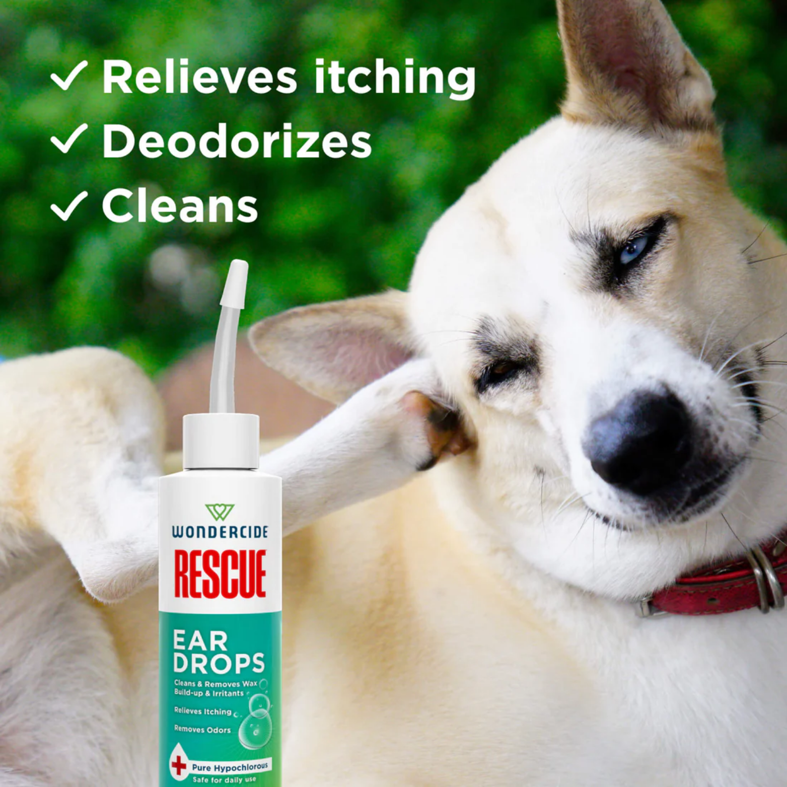 Wondercide Dog & Cat Rescue Ear Drops 4oz