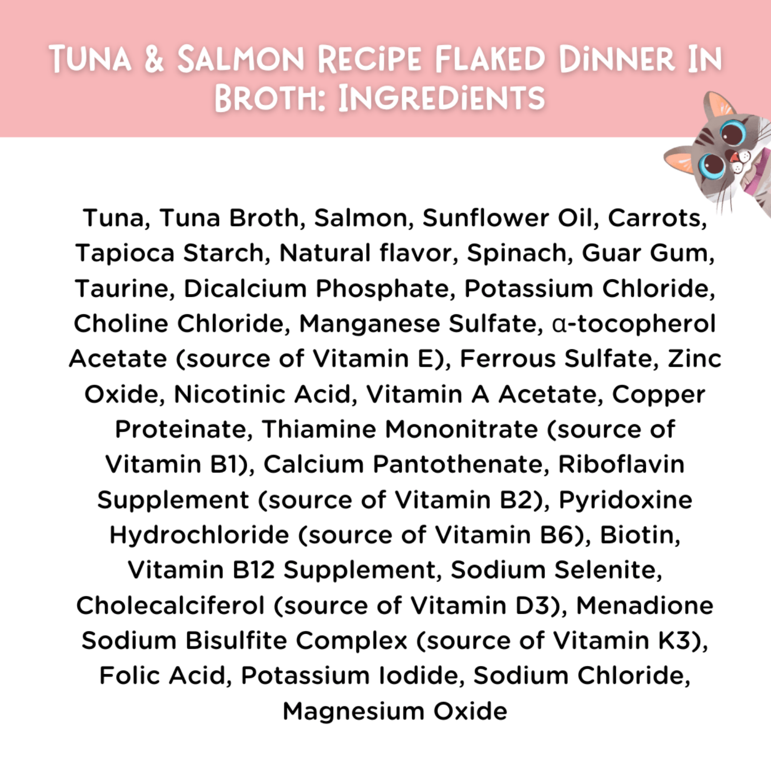 Love, Nala Tuna & Salmon Flaked Recipe Dinner In Broth Grain-Free Adult Cat Food, 2.8-oz