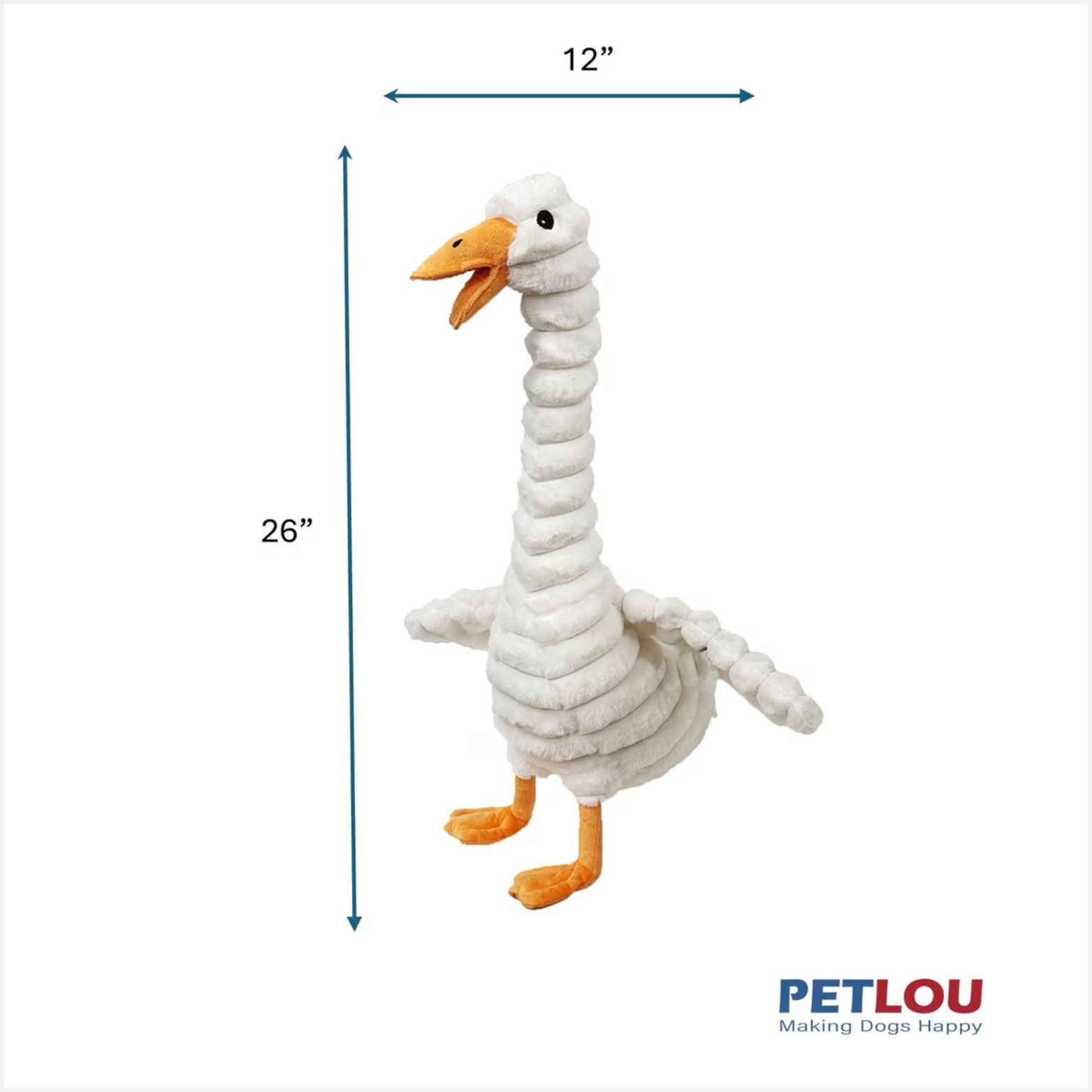 Petlou Ripples Farm Friends Duck Dog Toy