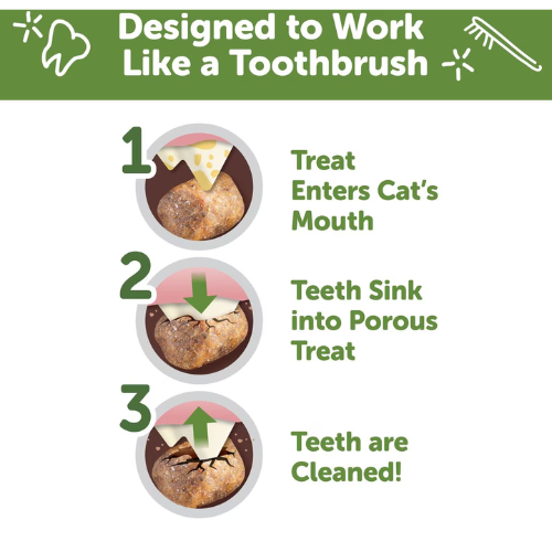 Whimzees Cat Natural Dental Treats Chicken 2oz