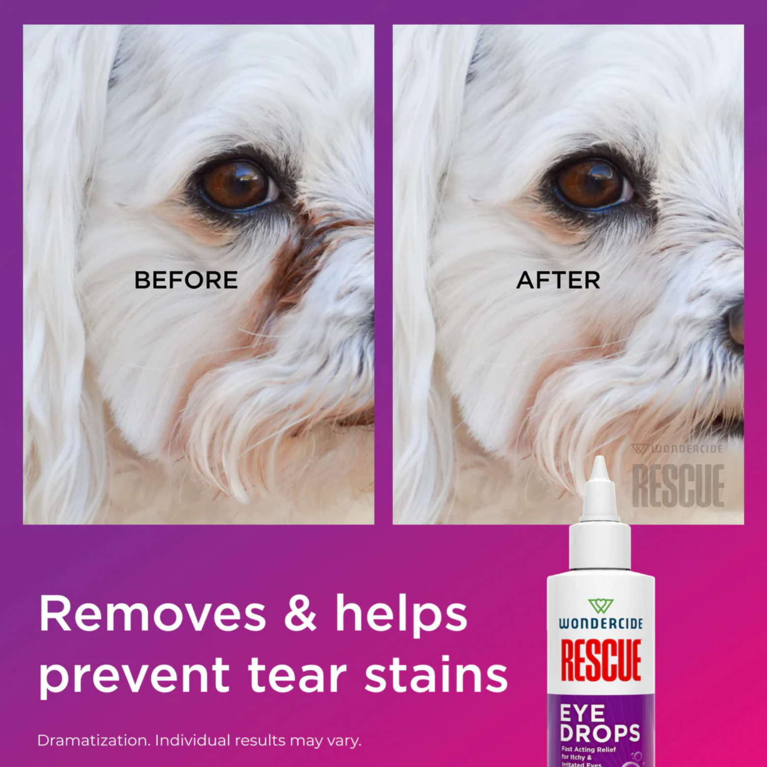 Wondercide Dog & Cat Rescue Eye Drops 4oz