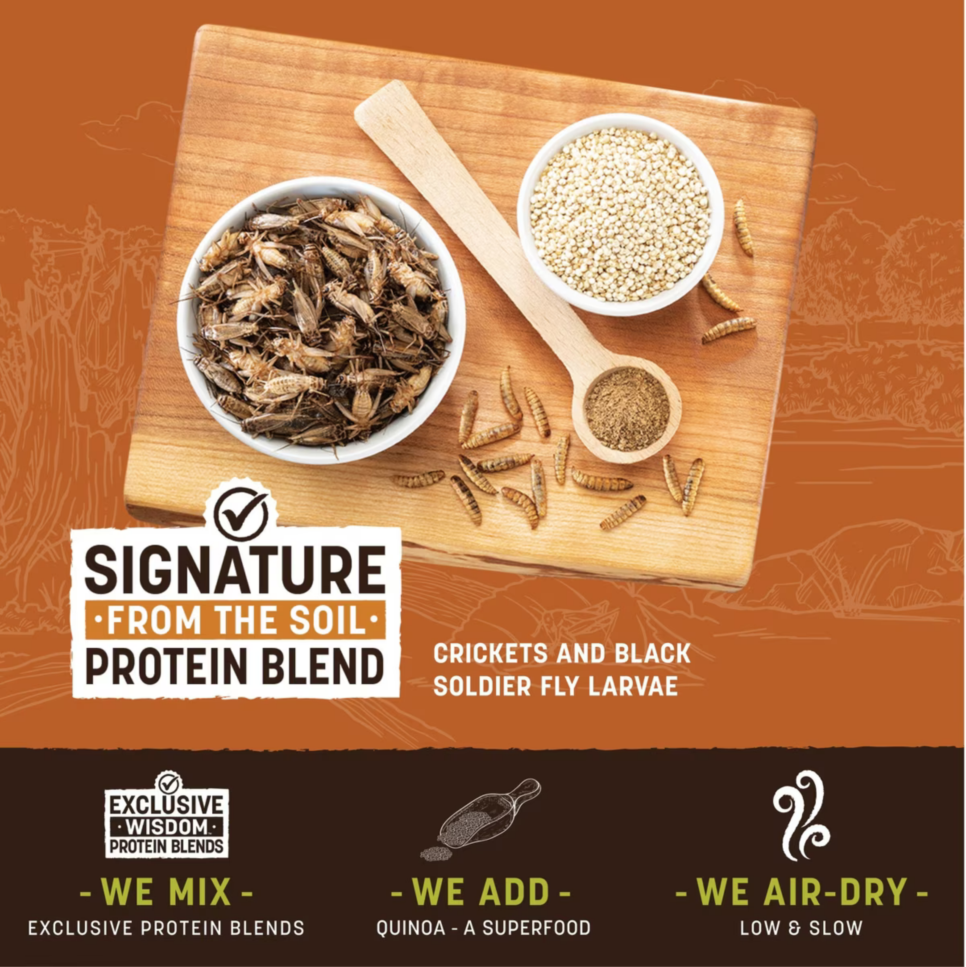Earth Animal Wisdom Air-Dried Jerky for Dogs From the Soil