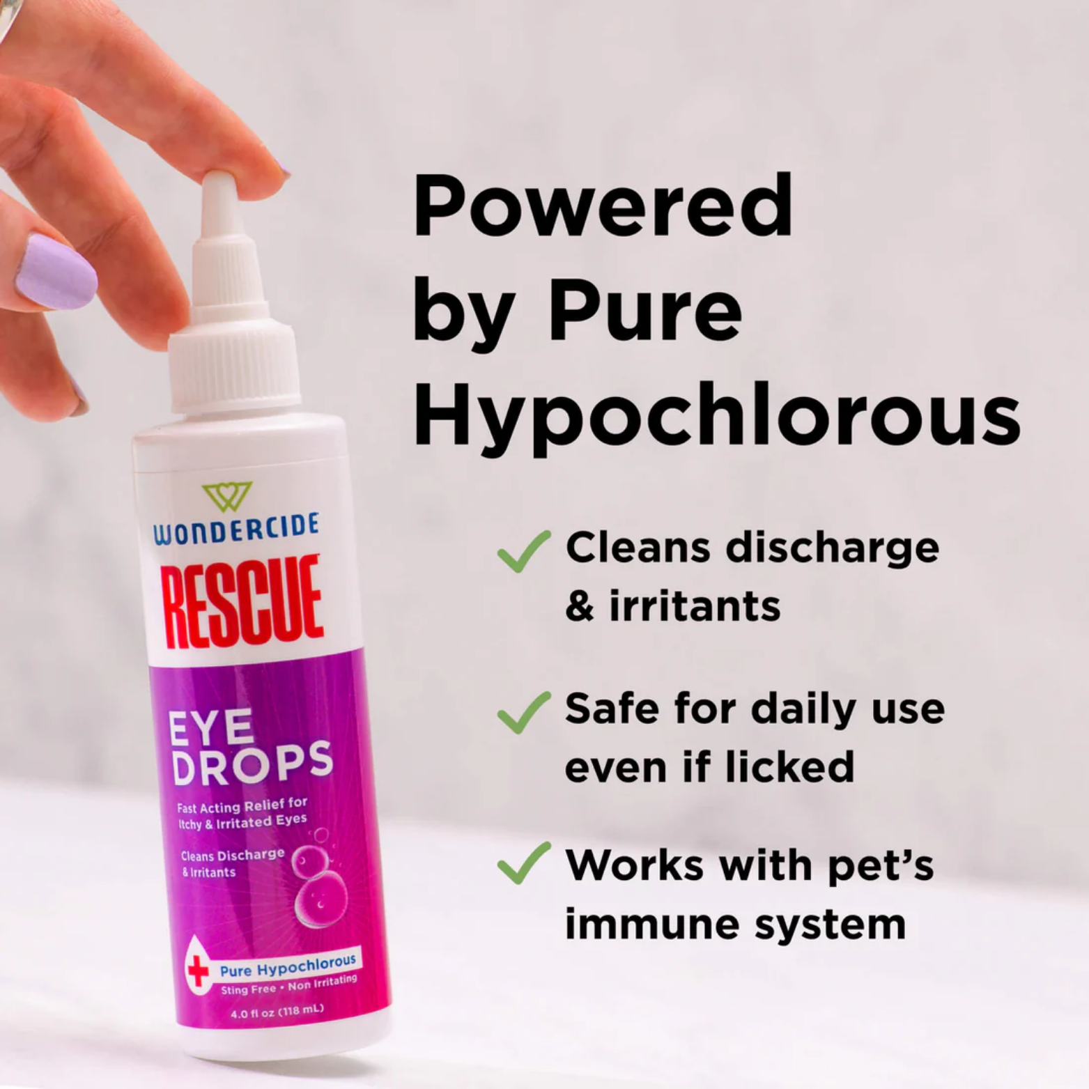 Wondercide Dog & Cat Rescue Eye Drops 4oz