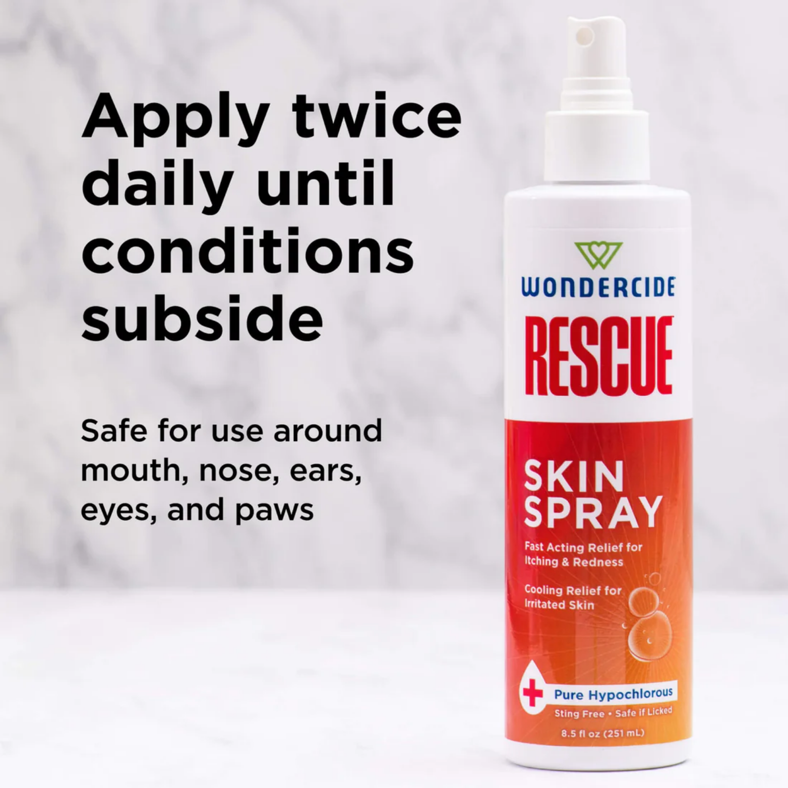 Wondercide Dog & Cat Rescue Skin Spray 8.5oz