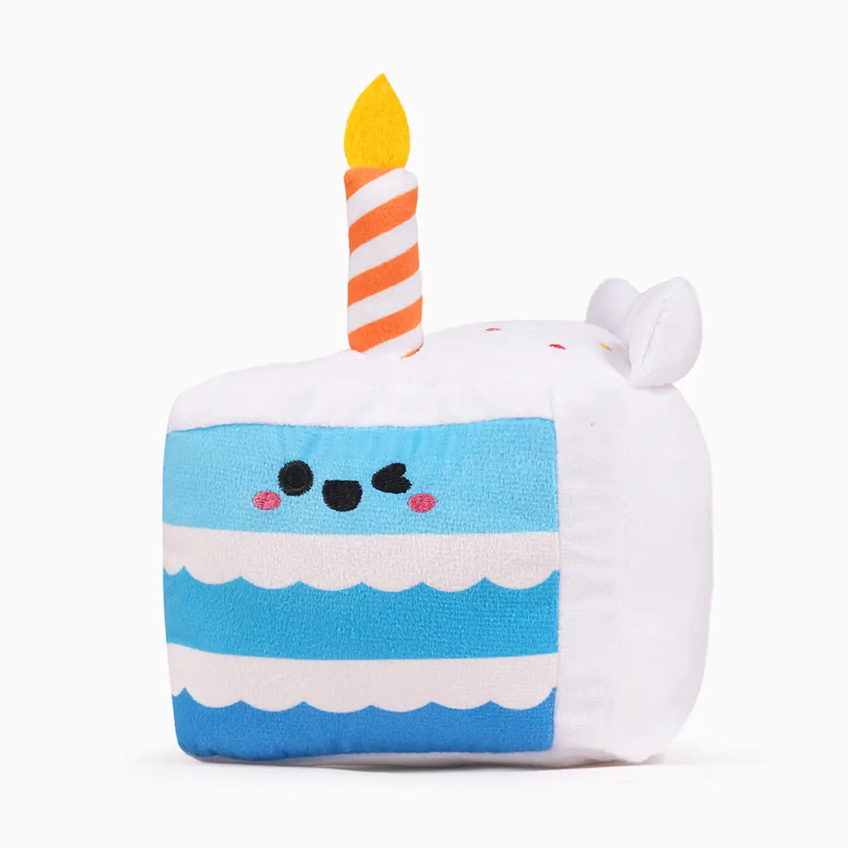 Hugsmart Pet Yappy Birthday Blue Barkday Cake Dog Toy