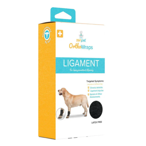 ZenPet Ortho Wrap Ligament Protector for Dogs, Joint & Injury Support Wrap