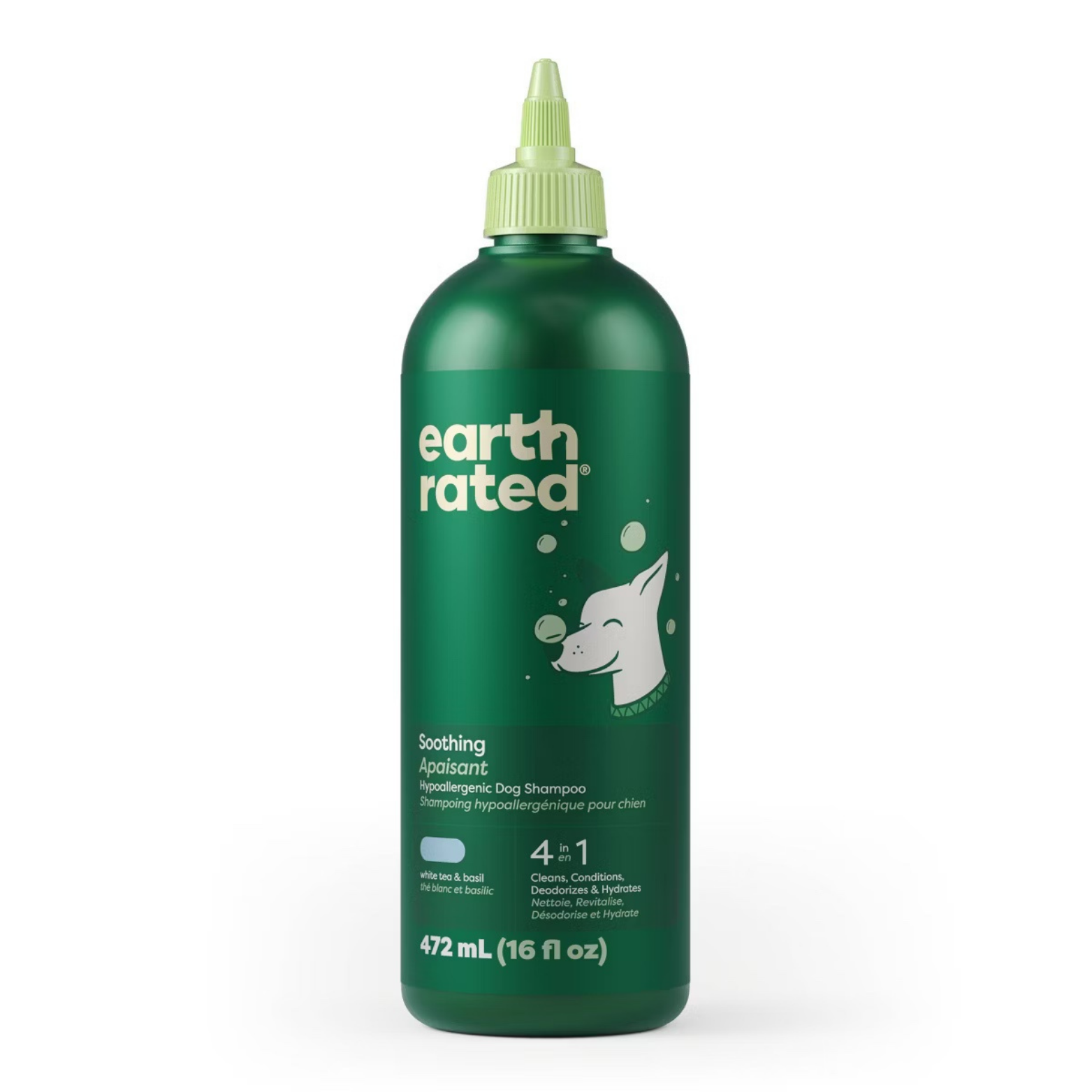 Earth Rated 4-in-1 Soothing Hypoallergenic Dog Shampoo - 16 fl oz