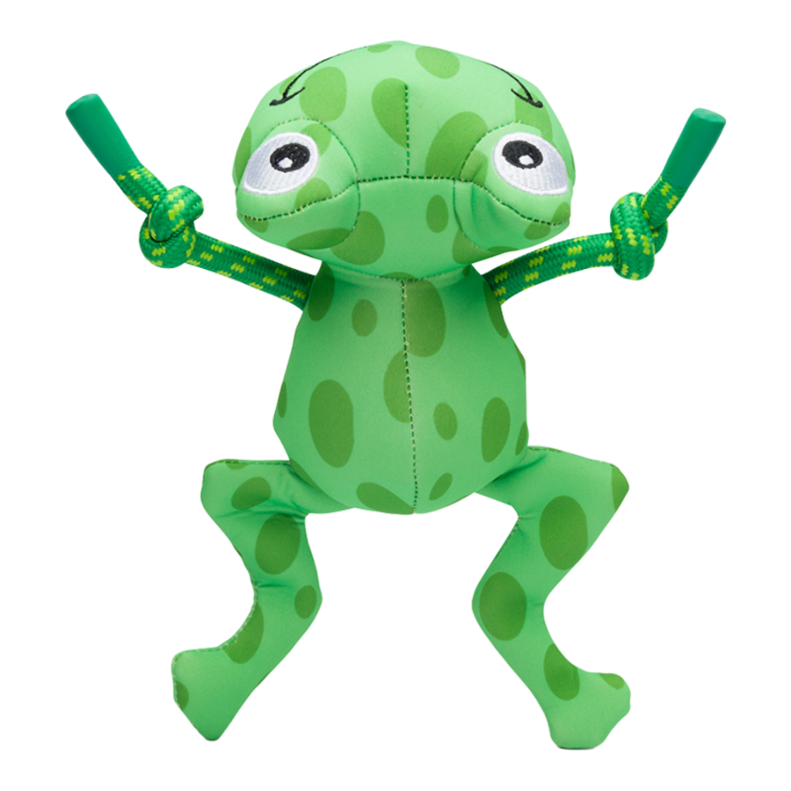 Fab Dog Floatie Frog Dog Toy