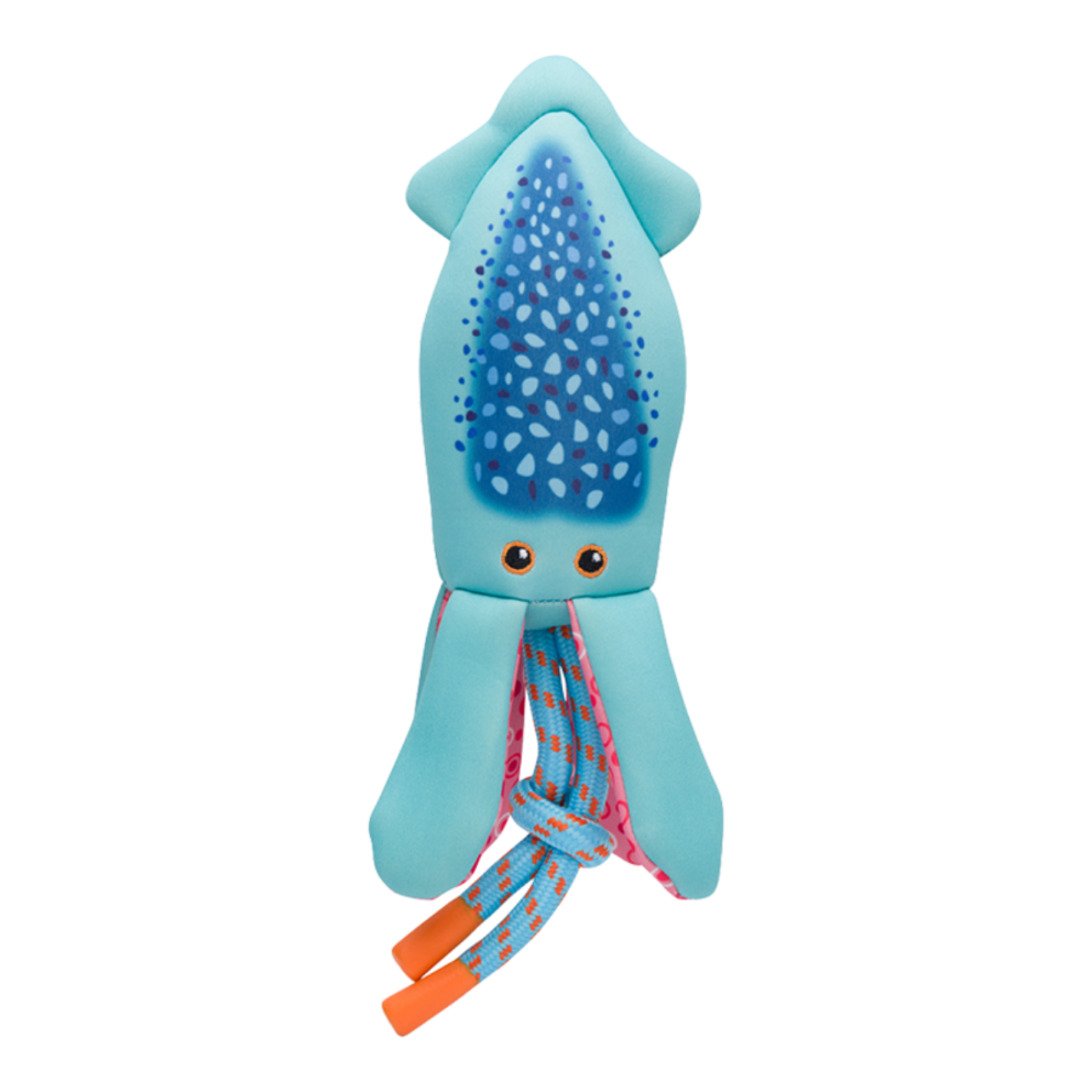 Fab Dog Floatie Squid Dog Toy